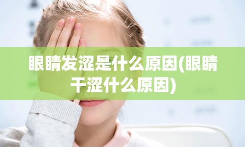 眼睛发涩是什么原因(眼睛干涩什么原因)