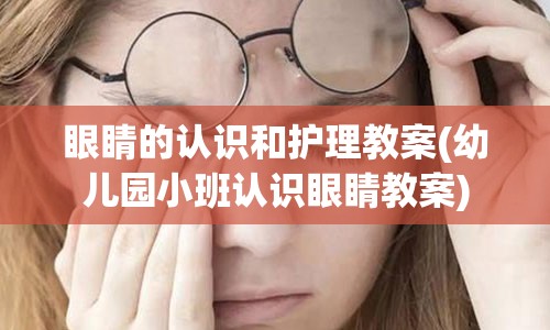 眼睛的认识和护理教案(幼儿园小班认识眼睛教案)