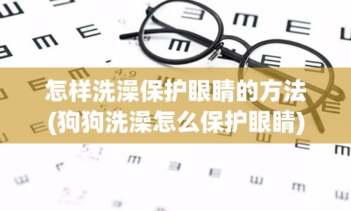 怎样洗澡保护眼睛的方法(狗狗洗澡怎么保护眼睛)