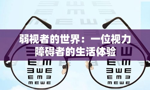 弱视者的世界：一位视力障碍者的生活体验