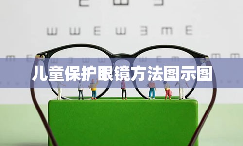 儿童保护眼镜方法图示图