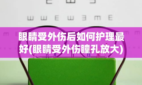 眼睛受外伤后如何护理最好(眼睛受外伤瞳孔放大)