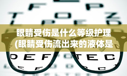 眼睛受伤是什么等级护理(眼睛受伤流出来的液体是什么)