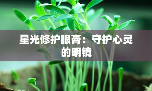 星光修护眼膏：守护心灵的明镜